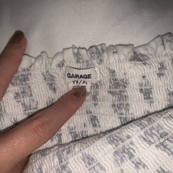 Garage floral tube top - Picture 2 of 2